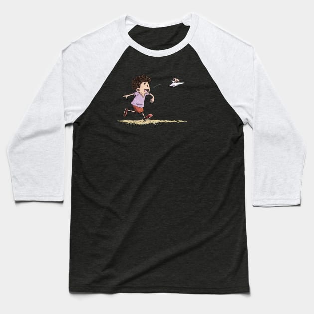 Taking flight Baseball T-Shirt by NinoBalitaIllustration